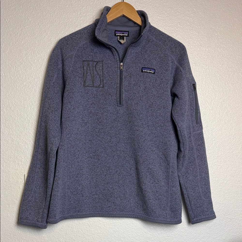 Patagonia Better Sweater Barnacle Blue 1/4 Zip Large